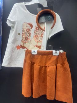 Cynthia Rowley Girls Western 3-Piece Outfit Set