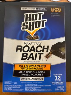 Hot Shot roach bait (new and unopened)