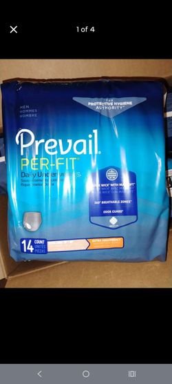 Medium sized adult diapers.
