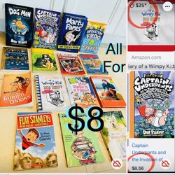 $8 Big Bundle Of Kids Books 15 Chapter Books great to practice reading 📖 and upgrade vocabulary