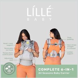 LÍLLÉbaby COMPLETE 6-in-1 All Seasons Baby Carrier ( New, In Box ) For $35
