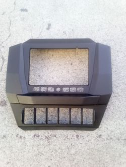 Upper dash switch mounting plate