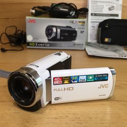 Full HD JVC Everio 1080P Digital Camcorder HDMI WiFi Capable 