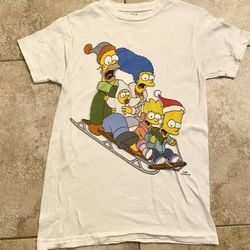 The Simpsons Sledding 