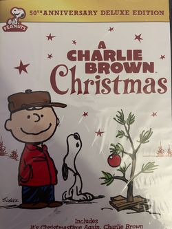 A CHARLIE BROWN Christmas 50th Anniversary Deluxe Edition (DVD-1965) NEW!
