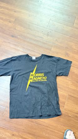 Vintage USA Made Morris Magneto Tee Industrial Y2K Workwear Grunge