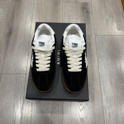 Amiri Pacific Suede White stars