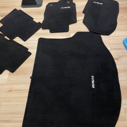 Toyota Rav4 Front, Rear And Trunk Mats