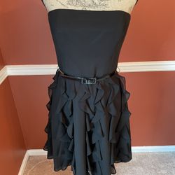 Strapless Black Cocktail Dress By White House Black Market 