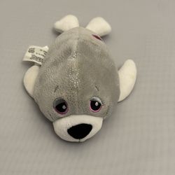 Cutetitos Walrus Plush Gray Sparkle Stuffed Animal 8” Basic Fun