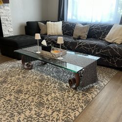 Glass Coffee Table 