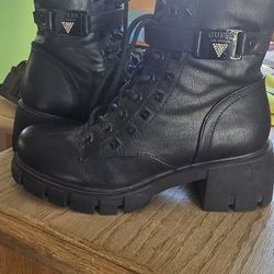 Guess Women Ankle Boot With Studs 7M