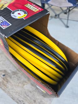 🔥$70 NO NEGOTIABLE🔥 Husky VividFlex 100 ft. Yellow 12/3 Gauge Heavy Duty Indoor/Outdoor Extension Cord with Both Lighted End.