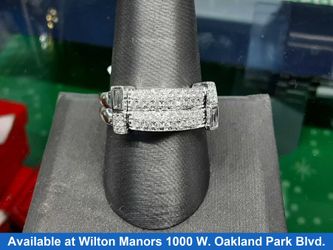 Men's Ring - White Gold 14k (.585) 6.9 grams Size 9