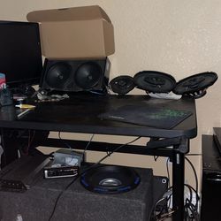 Adjustable Height Gaming Desk