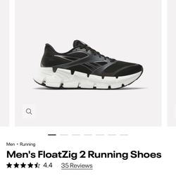 Reebok Men’s FloatZig2 Running Shoes Size 10 