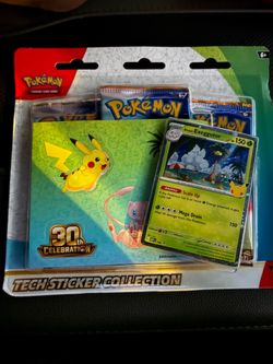 Pokémon 30th anniversary sticker collection