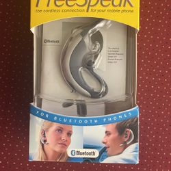 Jabra free speak Bluetooth headset