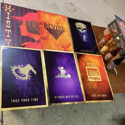 Call Of Duty Zombies Posters And Bottles 