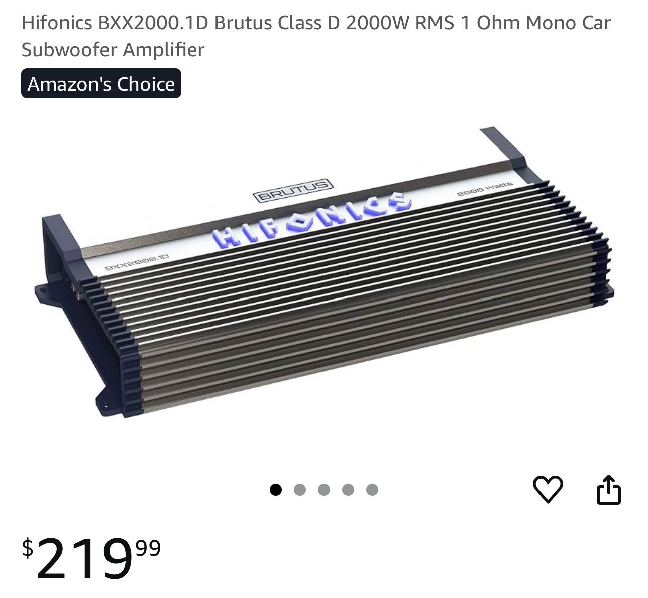 Amp With Subwoofer