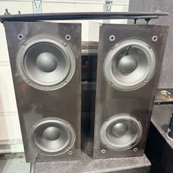🔊 Vintage NHT SW1 / SW1V Passive Subwoofer Pair – Made in USA