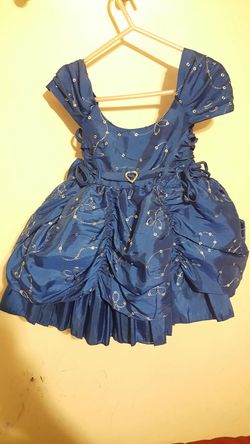 18 months New with tag. Blue dress