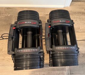 Powerblocks Adjustable Dumbbells Stage 2 (70lbs)