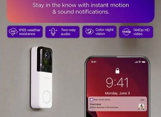 Roku Ring Doorbell Camera 