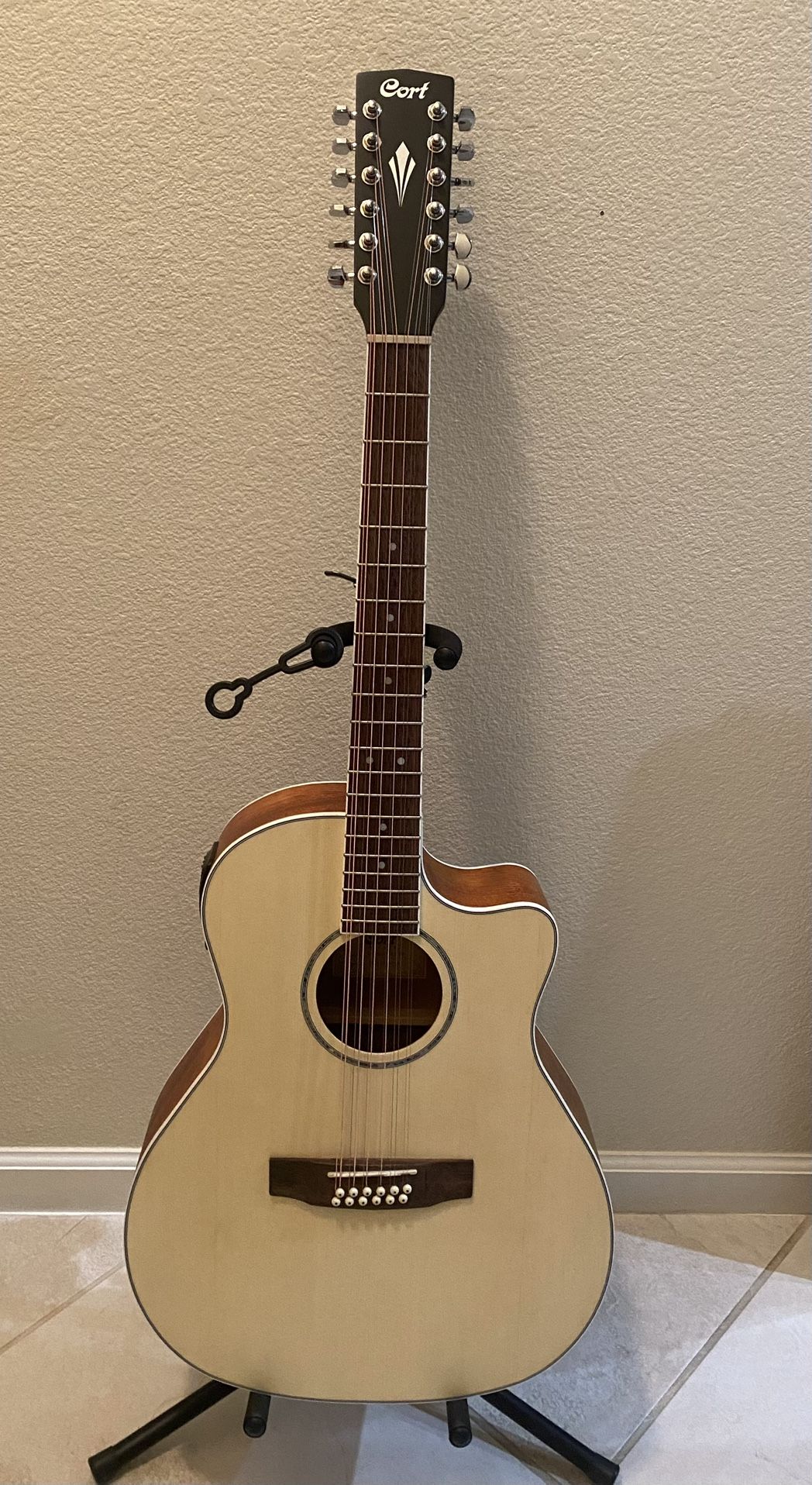 Cort 12 String GA-MEDX -12 Electric Acoustic Guitar