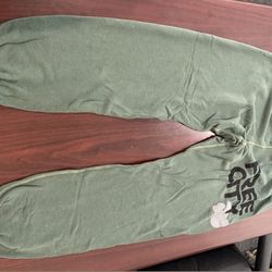 Freecity Unisex Sweatpants Green -NEW