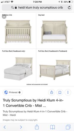 Heidi klum crib cheap