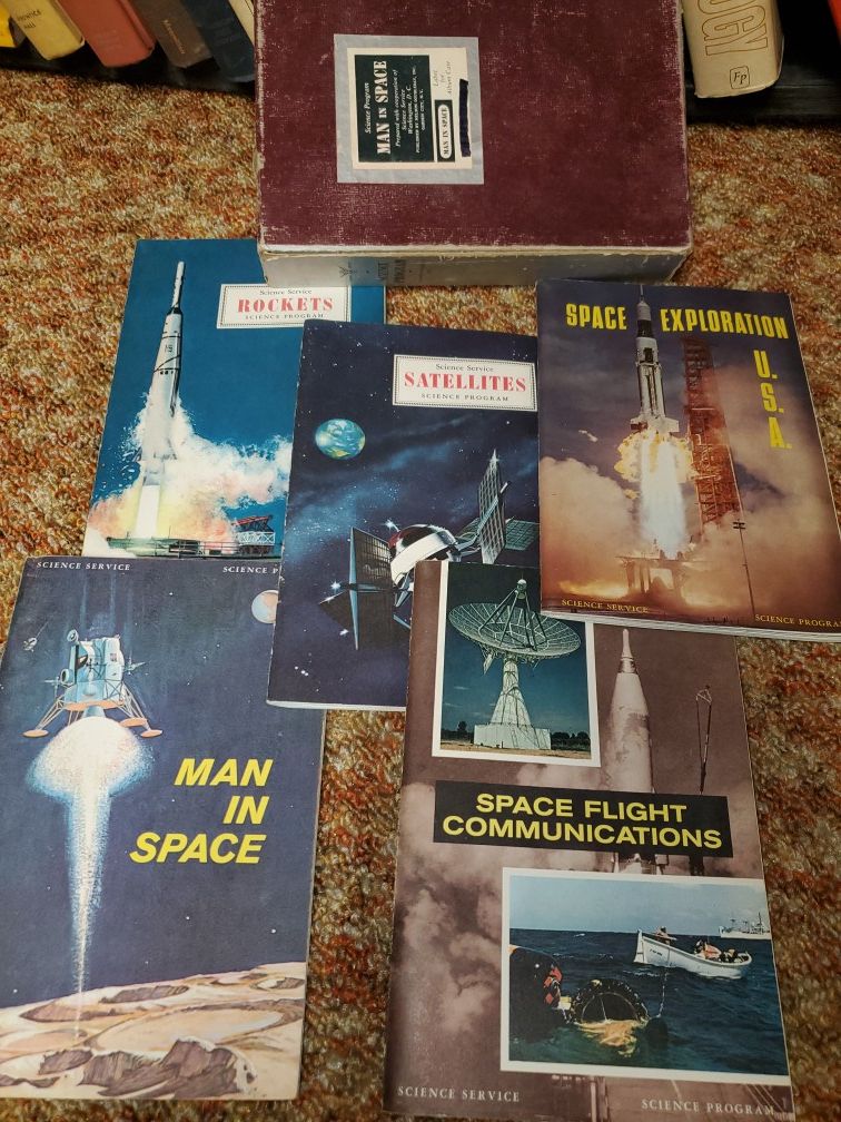 Vintage Science Service Books-Late 1960s