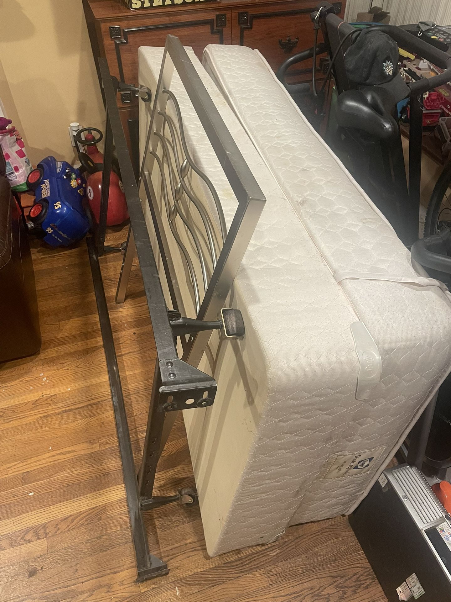 Bed Frame Metal With Twin Bed Bundle