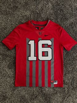 Mens Nike Ohio State OSU Buckeyes 1916 Throwback Football Music & Cannon Fire 2016 Jersey Medium
