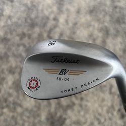 Titleist vokey 58deg lob wedge RH