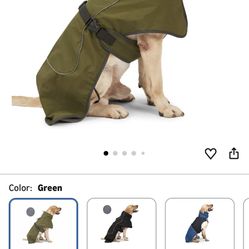 Dog Rain Coat Medium