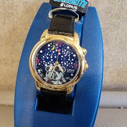 Vintage Rare Mickey And Minnie Watch