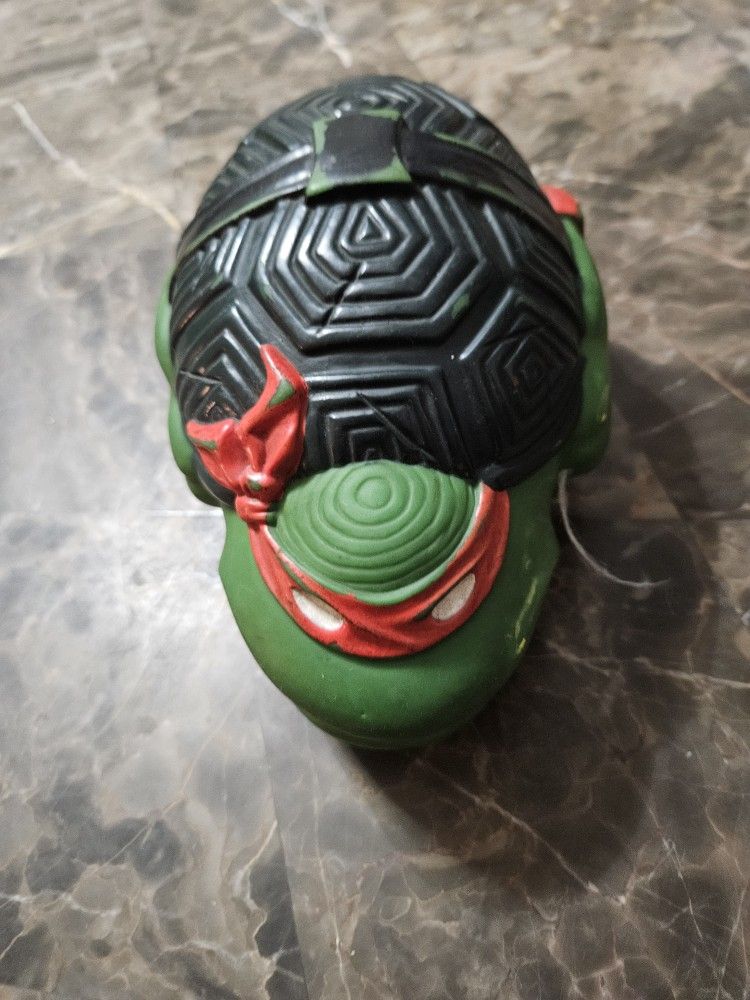 VTG  1991 TMNT Teenage Mutant Ninja Turtles Raphael Sewer Sports Football  RARE