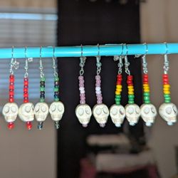 Handmade Glass Bead Earrings 