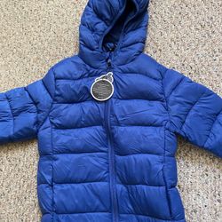Blue Jacket Size:6/7 For Boy