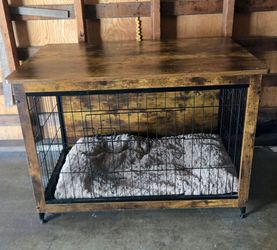 Rustic Wooden End Table / Multipurpose