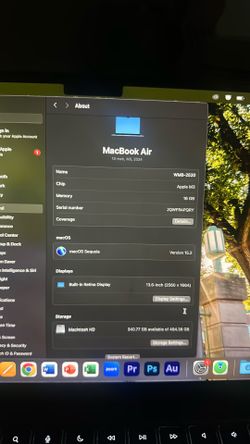 Macbook Air 2024