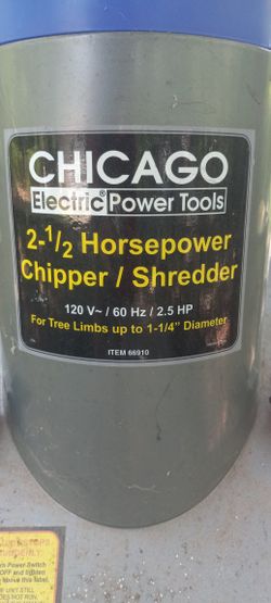 Electric Brand Chipper/ Shredder