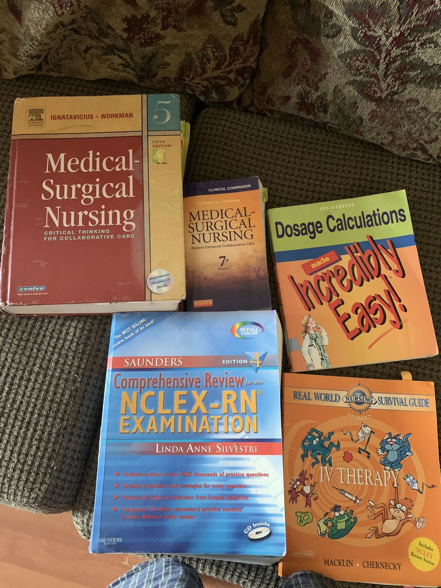 RN Review & Material Books