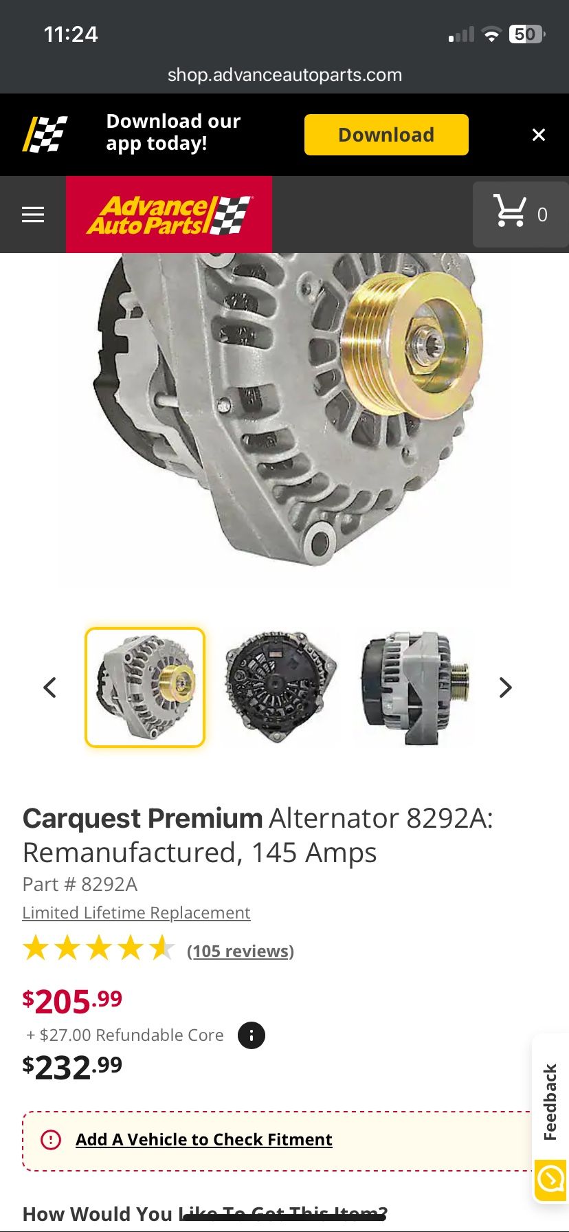 New Alternator