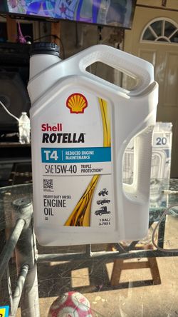 Shell Rotella T4 15W-40 Engine Oil 1 Gallon