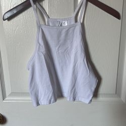 Cropped White Cami