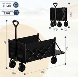 Favoyard Collapsible Wagon Carts