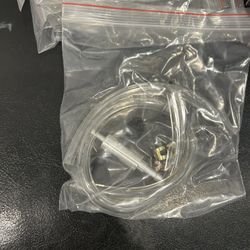 Motorcycle Brake Bleeder Kit with a one-way check valve