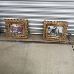Vintage Gold Framed Paintings